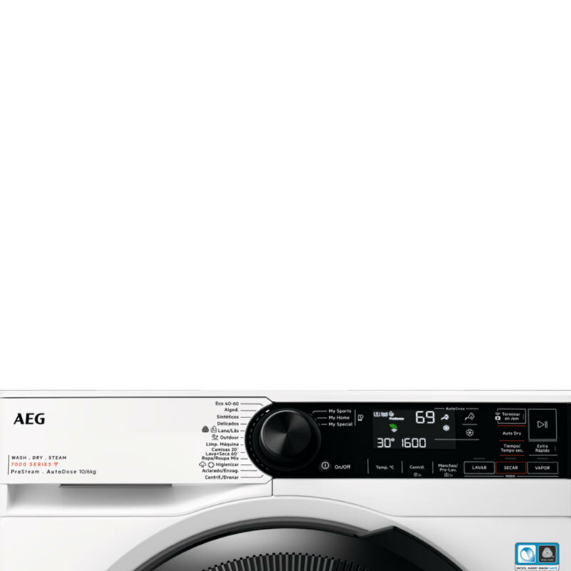 Lavasecadora AEG LWR7316O4O 10Kg