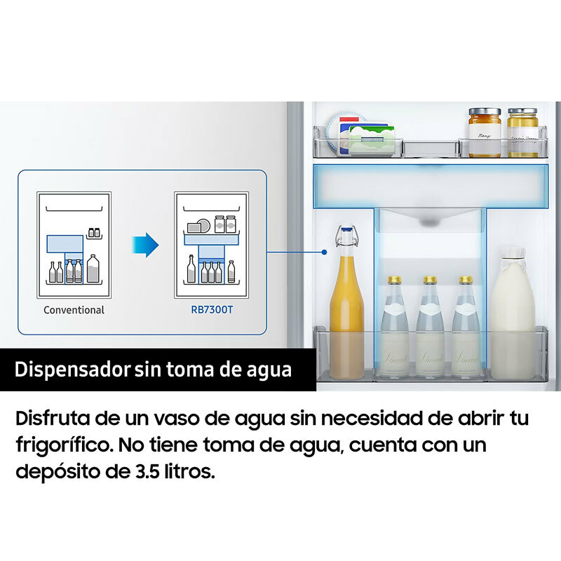 Frigorífico Combi Samsung RB34C632DSA/EF Inox