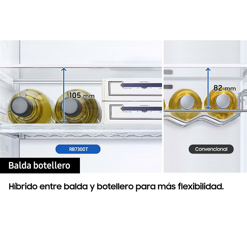 Frigorífico Combi Samsung RB34C632DSA/EF Inox