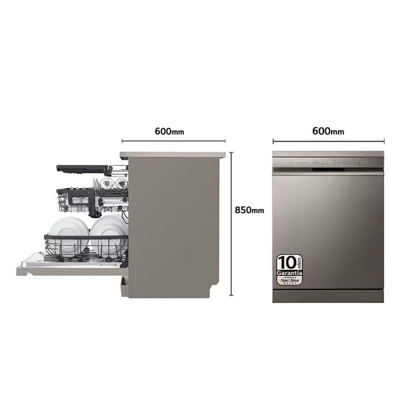 Lavavajillas LG DF355FP 60 cm Inox