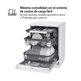 Lavavajillas LG DF355FW 60 cm Blanco