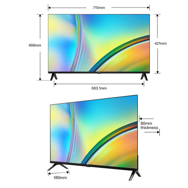Televisor LED TCL 32S5400AF de 32 pulgadas