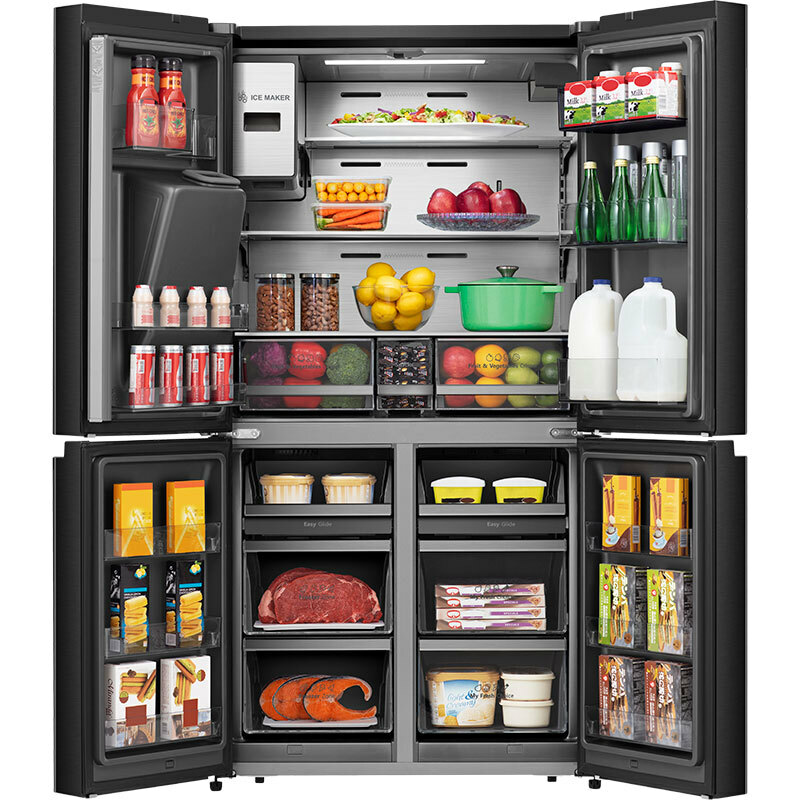 Frigorífico Americano Hisense RQ760N4IFE Negro