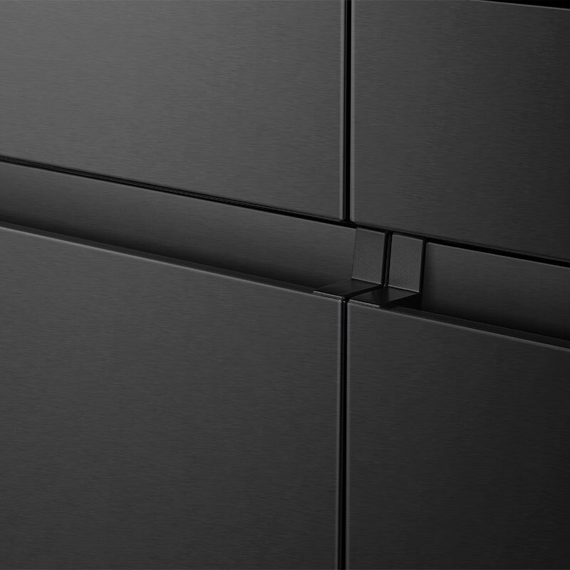 Frigorífico Americano Hisense RQ760N4IFE Negro