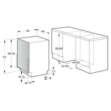 Lavavajillas integrable Hisense HV543D10 45 cm