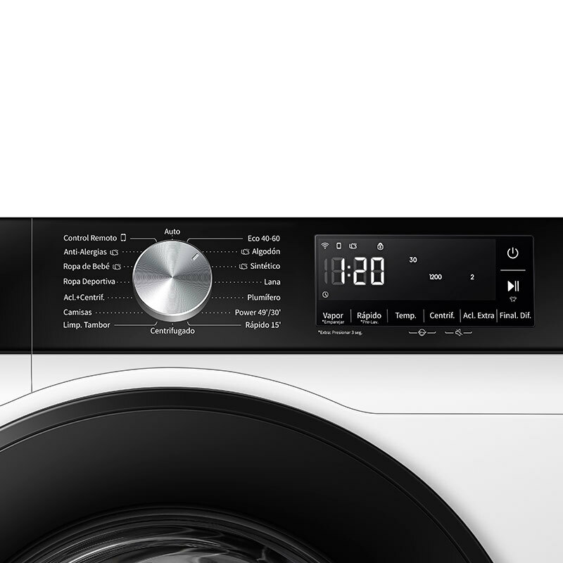 Lavadora Hisense WF3S9043BW3 9 Kg