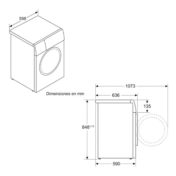 Lavadora Siemens WG44G2ZAES 9Kg
