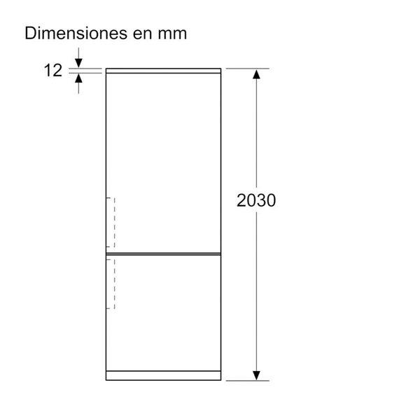 Frigorífico Combi Bosch KGN392WCF Blanco