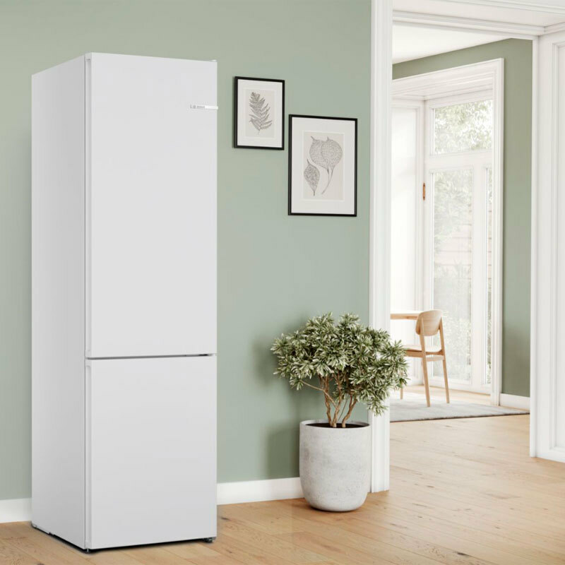 Frigorífico Combi Bosch KGN392WCF Blanco