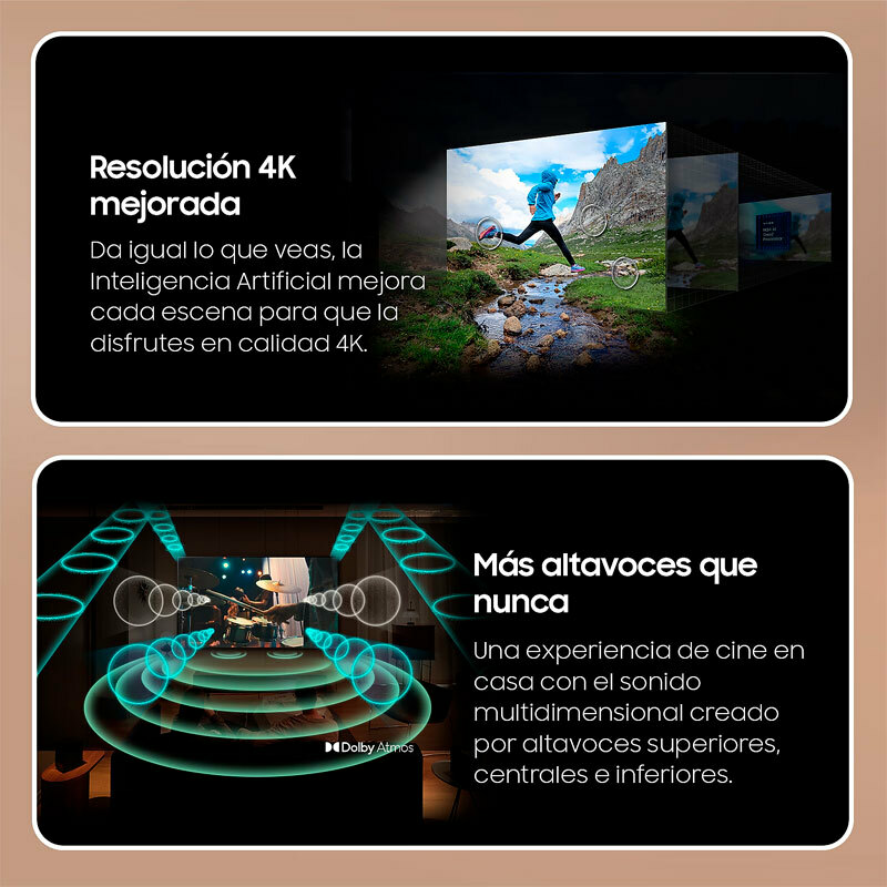 Televisor Samsung T65N90DAT Neo YALED CHK de 65 pulgadas