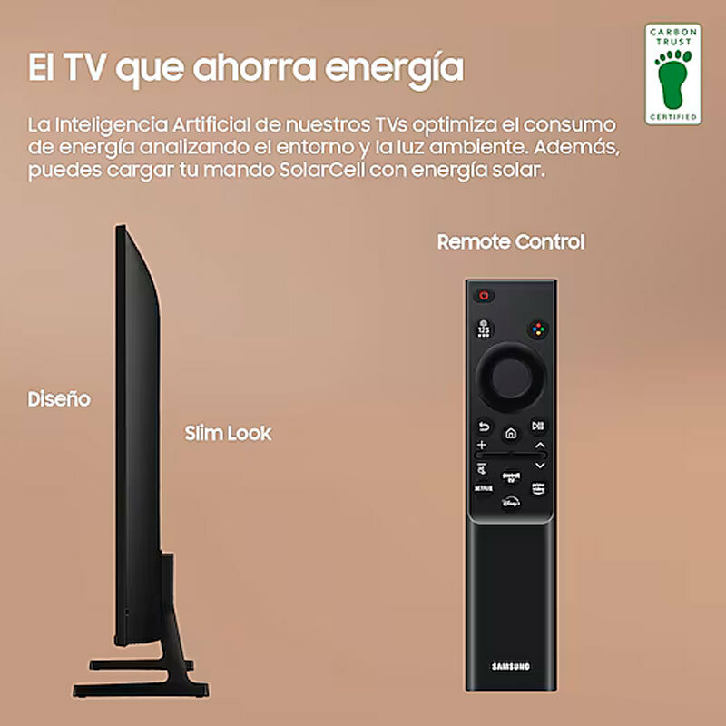 Televisor Samsung TU75DU7105KXXC LED 4K de 75"
