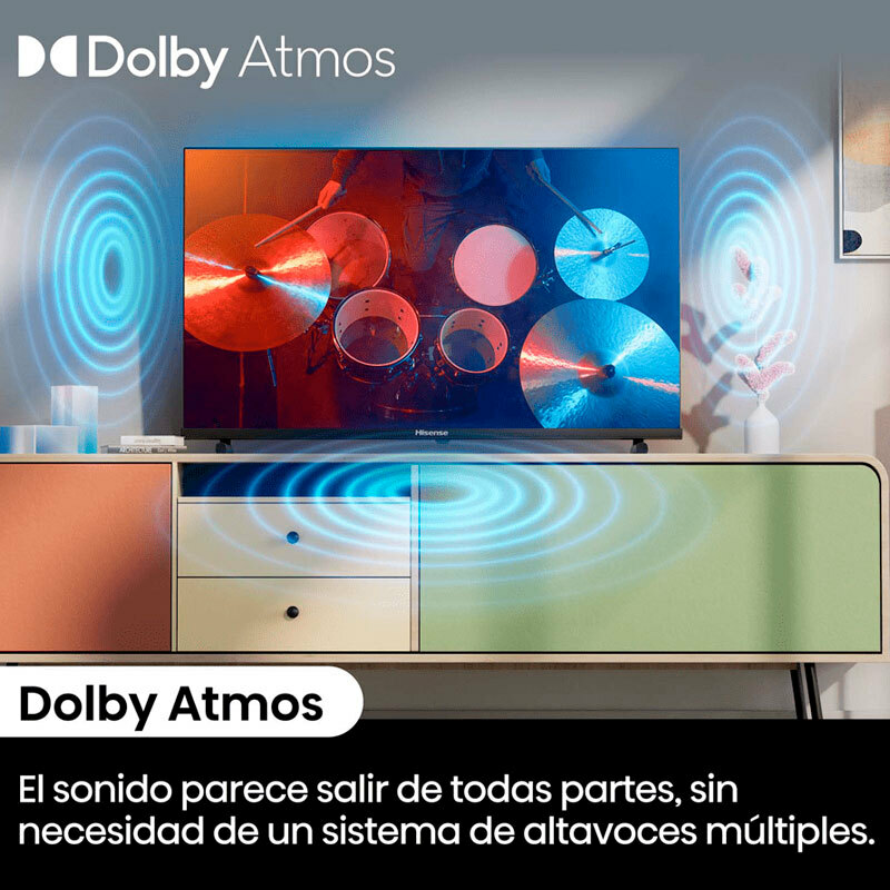 Televisor Hisense 40A5NQ QLED 4K de 40 pulgadas