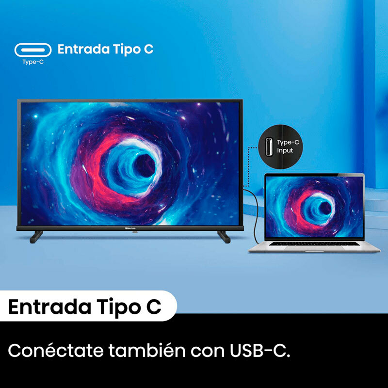 Televisor Hisense 40A5NQ QLED 4K de 40 pulgadas
