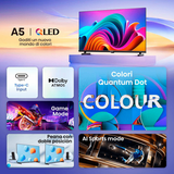 Televisor Hisense 40A5NQ QLED 4K de 40 pulgadas
