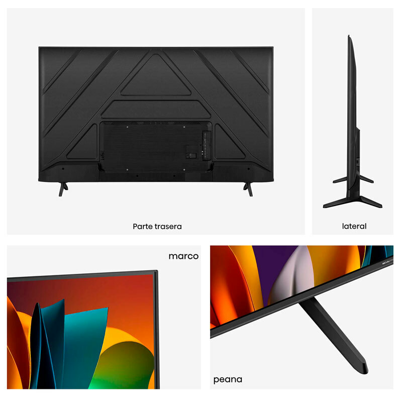 Televisor Hisense 43A6N LED 4K de 43"