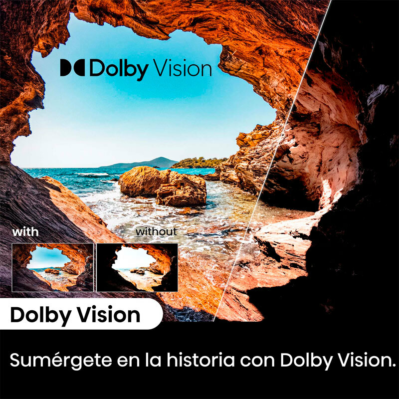 Televisor Hisense 43A6N LED 4K de 43"