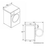 Lavadora Bosch WGE03200EP 8Kg