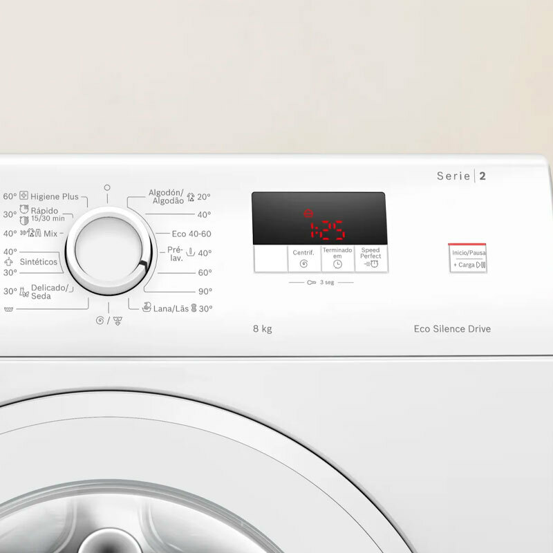 Lavadora Bosch WGE03200EP 8Kg