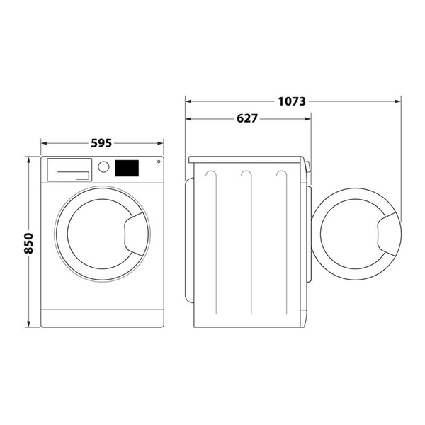 Lavadora Whirlpool FFB9269WVSP 9kg