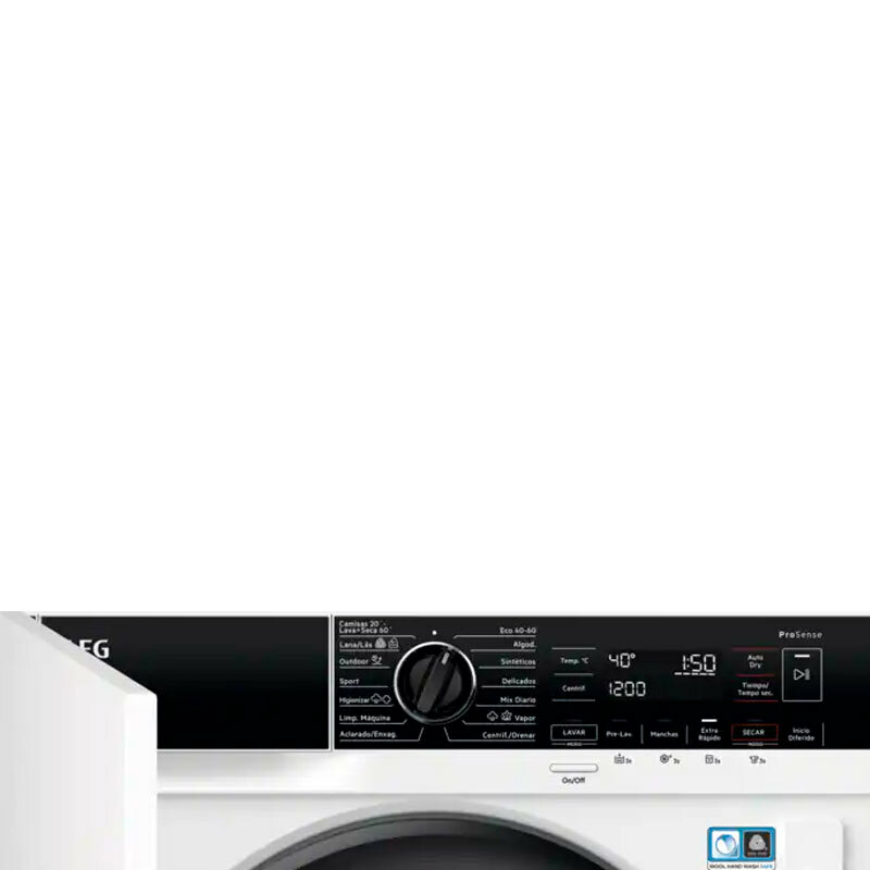 Lavasecadora integrable AEG LWN8E8636F 8Kg
