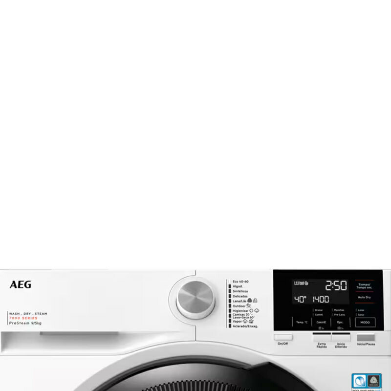Lavasecadora AEG LWR7194M4B 8Kg