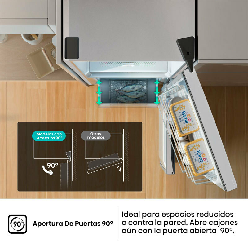 Frigorífico Combi Hisense RB329N4AWE Blanco