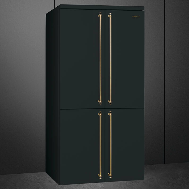 Frigorífico Americano Smeg FQ60CAO6 Gris Antracita