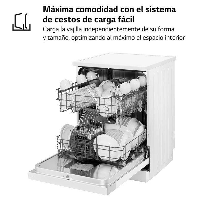 Lavavajillas LG DF030FW 60 cm