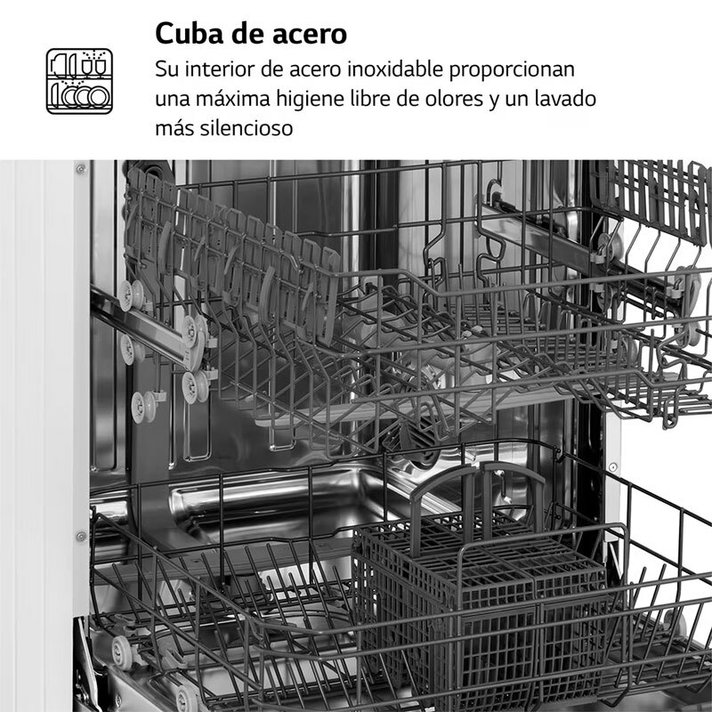Lavavajillas LG DF030FW 60 cm