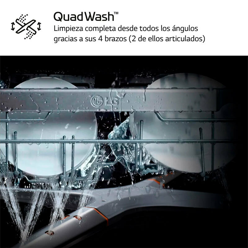 Lavavajillas LG DF587HVS 60 cm