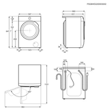 Lavasecadora AEG LWR7316V6O 10Kg