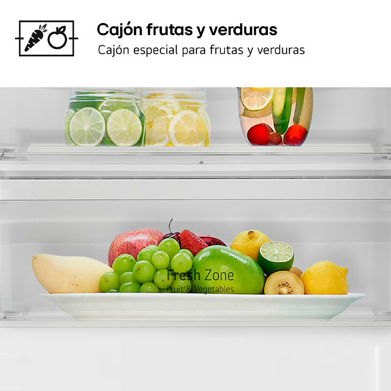 Frigorífico Combi integrable LG GTFN256SER