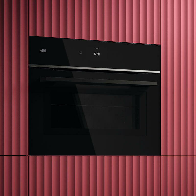 Horno AEG TK8NK721B Cristal Negro