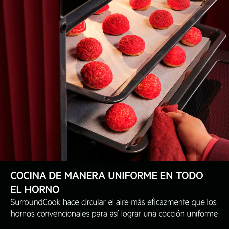 Horno AEG TK8NK721B Cristal Negro