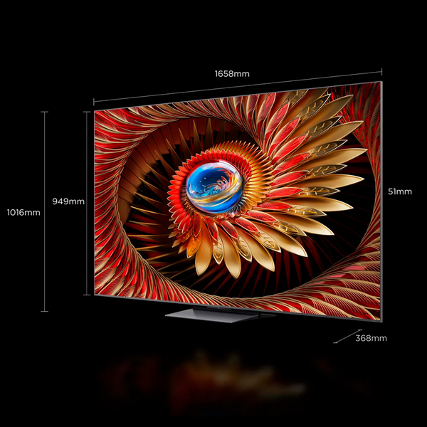 Televisor TCL 758K Miniled ChK de 75 pulgadas
